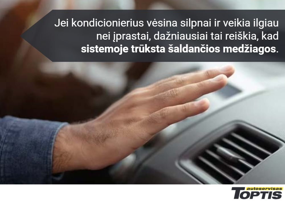Neveikia automobilio kondicionierius