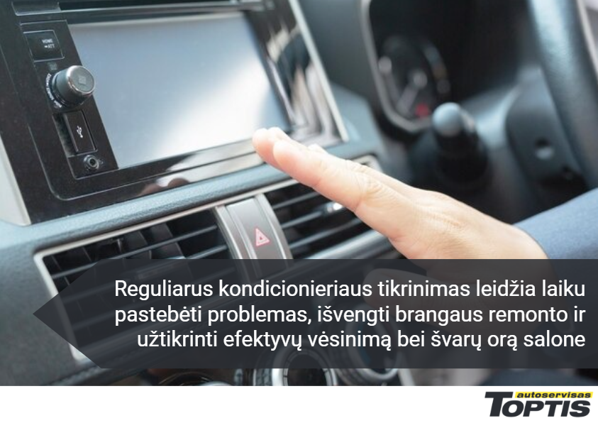 Neveikia automobilio kondicionierius