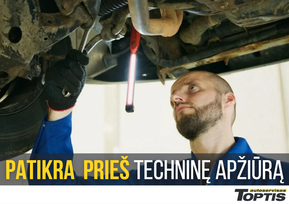 patikra-pries-technine-apziura automobilio patikra prieš techninę apžiūrą