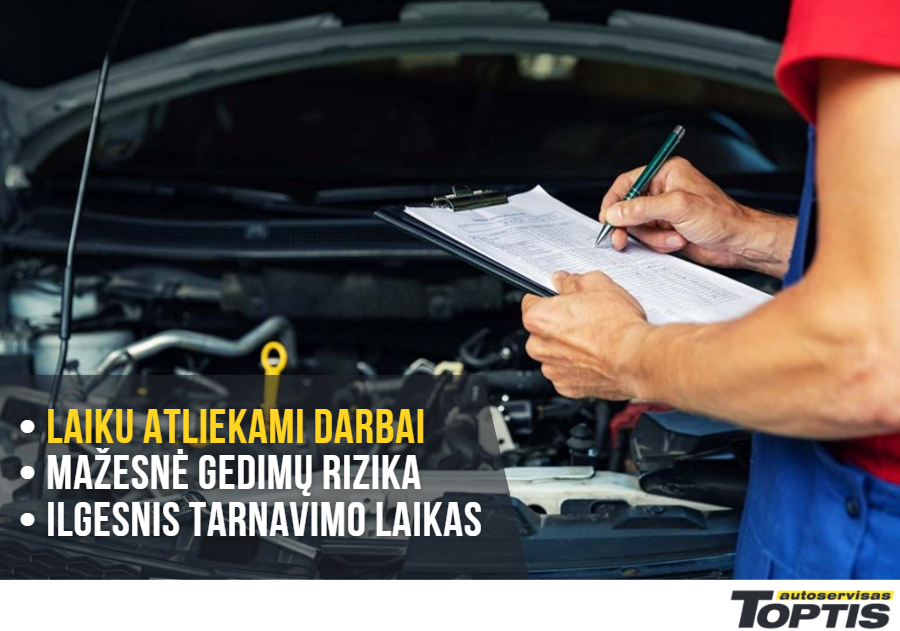 Laiku atliekame lengvųjų automobilių ir mikroautobusų remonto darbųs